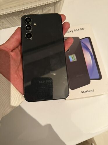 Samsung: Samsung Galaxy A54 5G, 128 GB, rəng - Qara, İki sim kartlı — 6