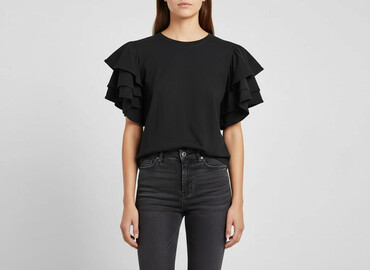 koszulka balmain damska: Zara, Women`s T-shirt, size M