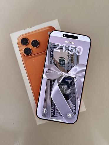 iphone 15 pro satisi: IPhone 17 Pro Max, 256 GB, Narıncı — 1