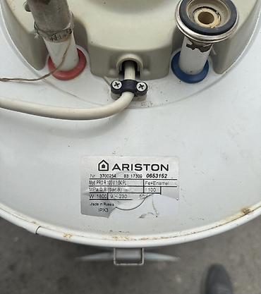 ariston işlenmiş: Ariston 100 l, İşlənmiş, Kredit yoxdur, Ünvandan götürmə — 2