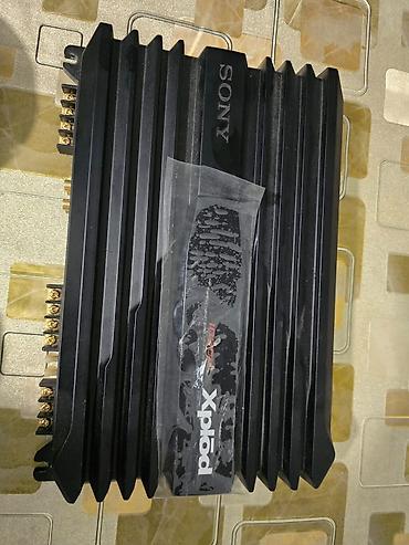qapı dinamiki: Avtoakustika dəsti - Gücləndirici: Sony Xplod (alüminium radiator — 1