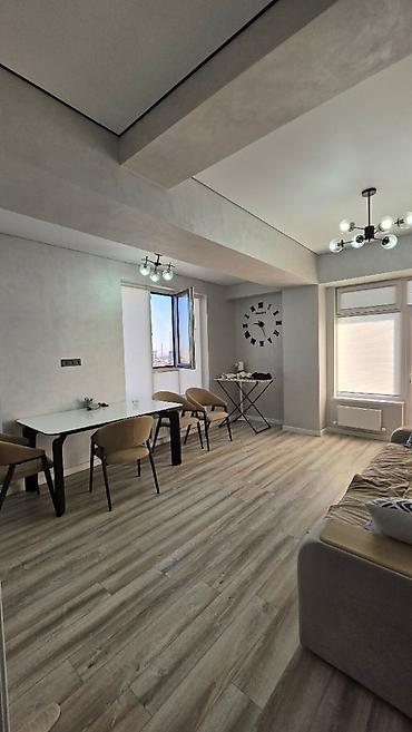 50 000: 2 комнаты, 50 м², Кок-Жар мкр Элитка, 6 этаж, Евроремонт — 1