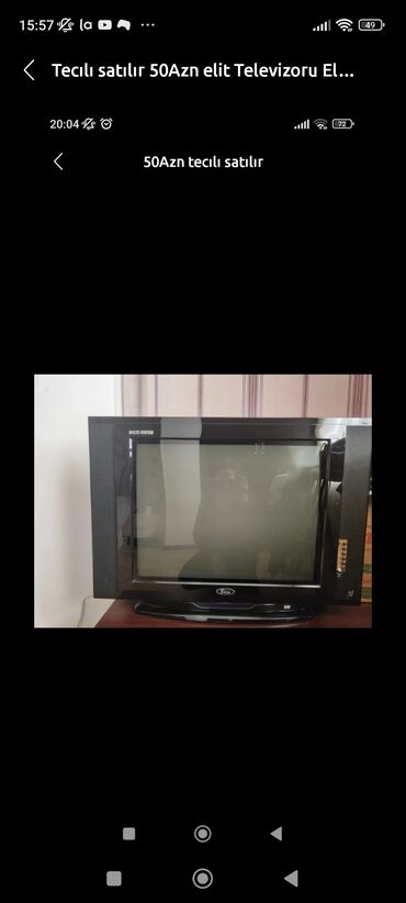 televizor satılır: İşlənmiş Televizor