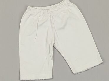spodnie białe z wysokim stanem: Leggings, Newborn baby, condition - Very good