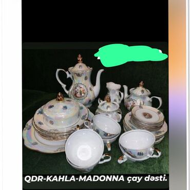 Çay dəstləri və servizlər: Çay dəsti, Madonna, Çexiya