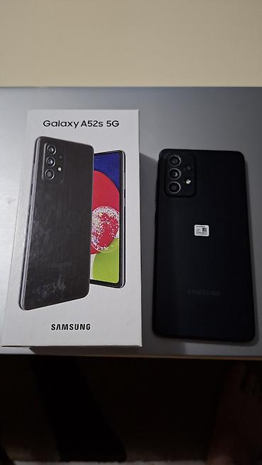 Samsung: Samsung Galaxy A52s 5G – komplet sa originalnom kutijom - Ekran: 6.5" — 5
