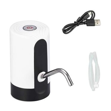 elektrikli su pompası: Su pompası USB ilə zaryadka olunur 1 həftə zaryadka saxlayır