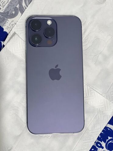 iphone 15 pro max 256 цена бишкек: IPhone 14 Pro Max, Колдонулган, 256 ГБ, Deep Purple, Каптама, 87 %