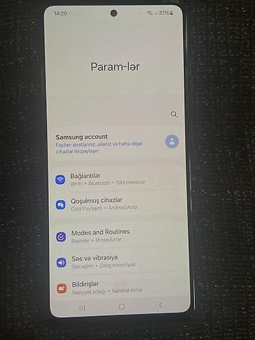 gaming telefon: Samsung Galaxy A52, rəng - Qara, Barmaq izi — 4