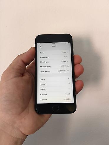 friteza na plin: Iphone SE 3 2022 sim free i Icloud free, sa 64gb memorije. Battery — 6