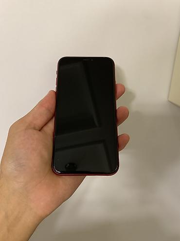 Apple iPhone: IPhone Xr, Б/у, 64 ГБ, Красный, 74 % — 6