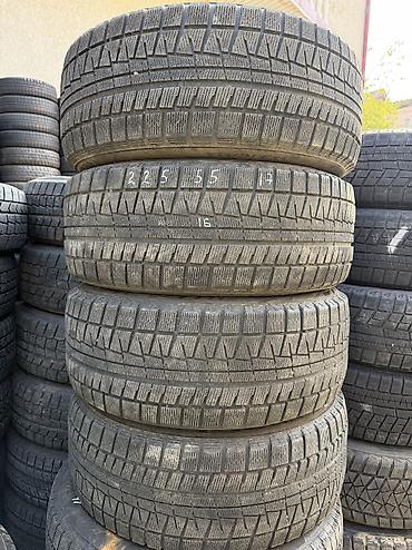 225/55/17 4 шт комплект в идеальном состоянии фирма Bridgestone at lalafo.kg 225/55/17 4 шт комплект в идеальном состоянии фирма Bridgestone