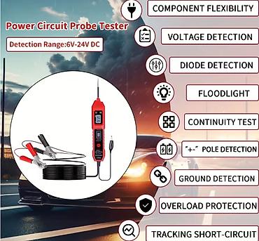 parkside set gedora: Auto tester strujnih kola ispitivac uredjaj - NOVO NOVO! — 2