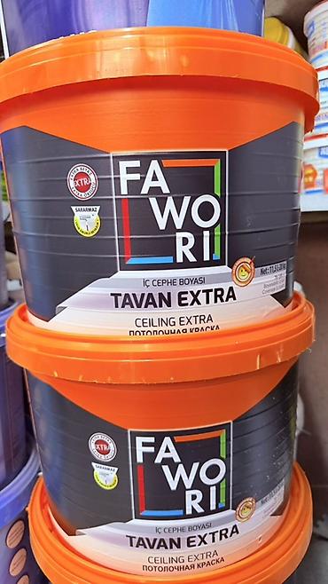 Потолочная краска Fawori Tavan Extra - Тип: водно-дисперсионная