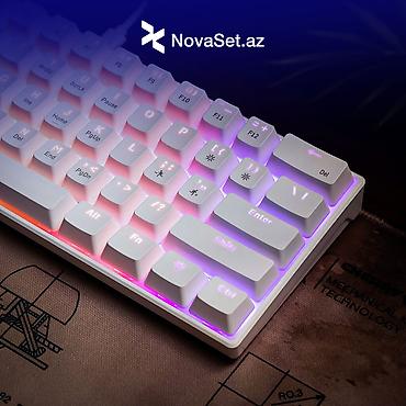 skeybord: Tipi: Mexaniki Oyun Klaviaturası (Gamer Keyboard) Ölçü: 60% Kompakt — 3