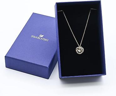 Bijuteriya: Original Swarovski qadın boyunbağı - Brend: Swarovski - Modell: İkili — 1