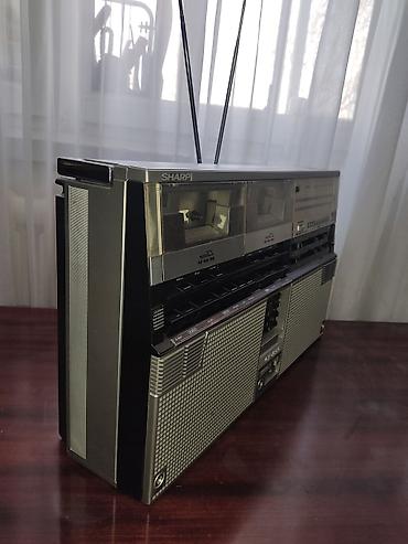Другая аудиотехника: Sharp GF 9191, (фото 1-7)стильный винтажный магнитофон. Технически — 10