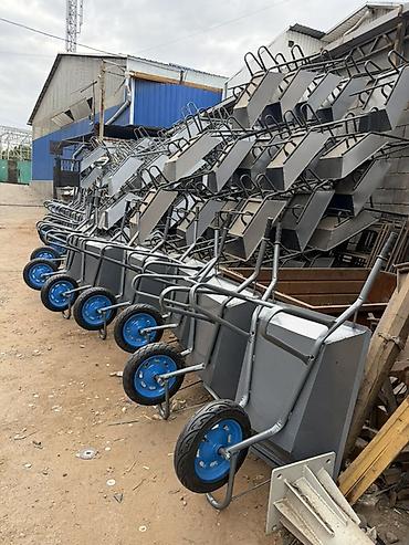нержовейки: Строительные тачки METALL SERVIS Описание: - Одноколёсные — 3