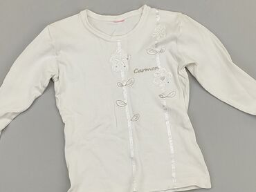 biała prazkowana bluzka: Blouse, 2-3 years, 92-98 cm, condition - Very good