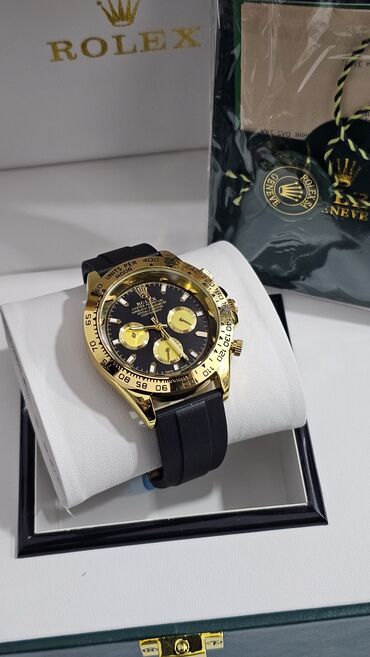 Qol saatları: Qol saatı, Rolex, rəng - Qızılı — 2