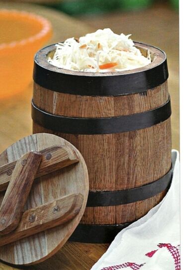 Boçkalar və çəlləklər: Dekorativ Taxta yarım boçka sifarişlə. Dekor yarı çəllək şam — 29