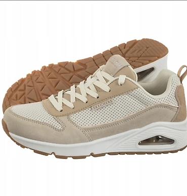 Кроссовки и спортивная обувь: Кроссовки Skechers, бежево‑кремовые Оригинал 🔥🔥 Привозные из США 🇺🇸 — 1