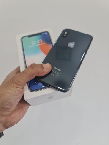 Apple iPhone: IPhone X, 64 GB, Jet Black