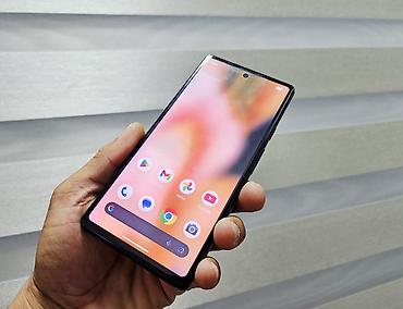 android auto: Google Pixel 6A, Б/у, 128 ГБ, цвет - Белый, 1 SIM, 2 SIM — 6