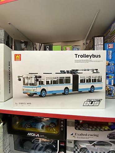 inter: Конструктор Wange Trolleybus из серии Intercity Bus. Модель — 1