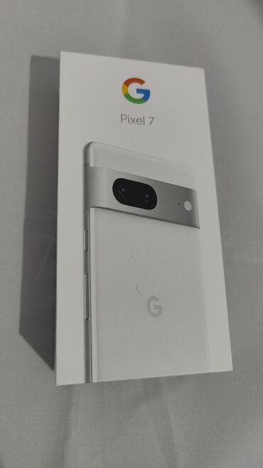 телефон сатылат ош: Google Pixel 7, Жаңы, 128 ГБ, түсү - Ак, 2 SIM, eSIM