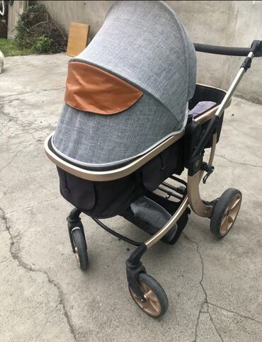 детская коляска chicco: Балдар арабасы, түсү - Күмүш, Колдонулган