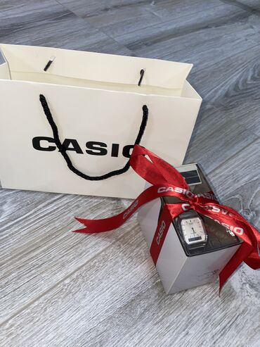часы casio: Новый, Наручные часы, Casio, цвет - Серебристый