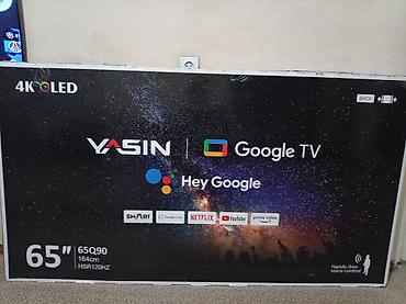 google pixel 5: Телевизор YASIN 65Q90, 65" (164 см), 4K QLED с Google TV. Ключевые — 3