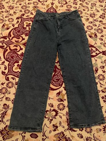 джинсы с подтяжками мужские: Джинсы цвет - Серый