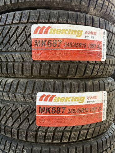 дордой авто запчасть: 245/45R18 MILEKING MK687 Зимняя липучка 24года шины ЦЕНА УКАЗАНА ЗА