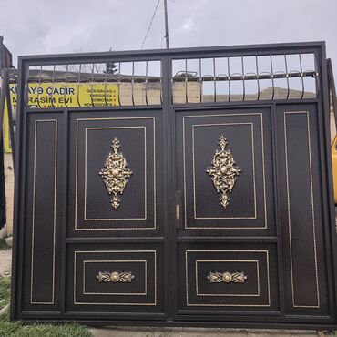 Həyət darvazaları: Darvazalar Yenidir Sifariş Qebul Olunur.Eni-3 Hündürlüyü-2.60 -da lalafo.az — 3 Həyət darvazaları: Darvazalar Yenidir Sifariş Qebul Olunur.Eni-3 Hündürlüyü-2.60 — 3