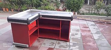 kompressor 100: Market üçün kassa stolu L şəkilli. 90* 150* 100 Ünvanan götürmə — 6