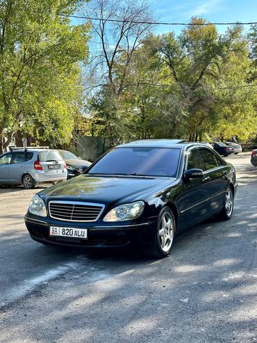 мерседес е 500: Mercedes-Benz S 500: 2003 г., 5 л, Автомат, Бензин, Седан