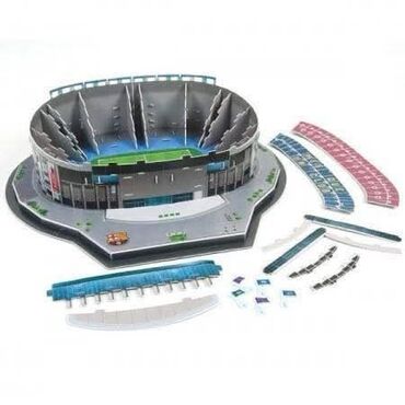 Ostale igračke: 3D Puzzle stadion FK Barselona Nou camp3000 din 3D slagalica — 1