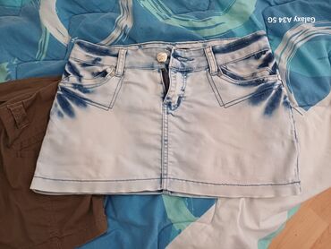 lagane letnje pantalone: M (EU 38), Mini, bоја - Braon