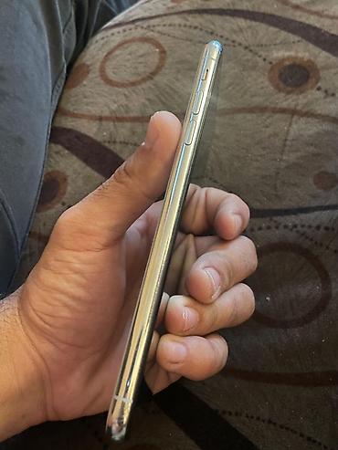 iphone x almaq: IPhone Xs Max, 64 GB, Gümüşü — 5