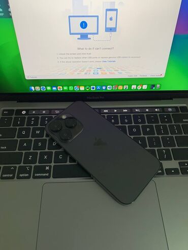 игровые компьютеры в бишкеке: IPhone 14 Pro, Жаңы, 128 ГБ, Matte Space Gray, Коргоочу айнек, Каптама, Кабель, 90 %