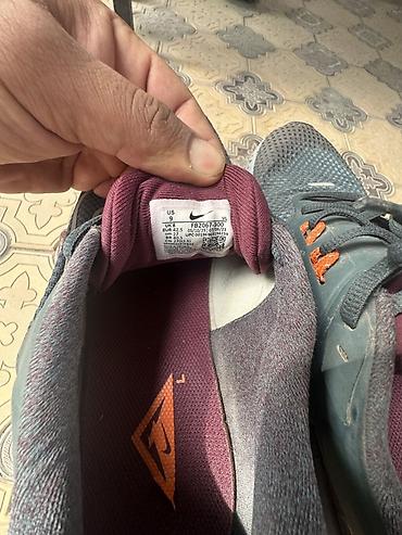 Мужская обувь: Мужские кроссовки, 42.5, Nike, Б/у, цвет - Зеленый, Самовывоз — 5