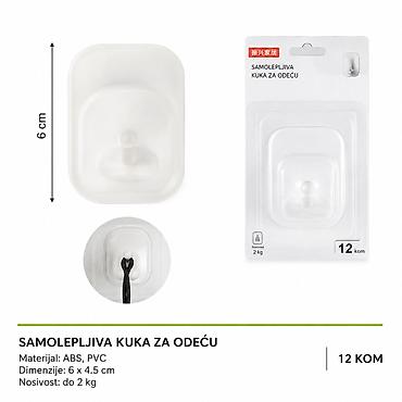 KMT Multifunkcionalni kuka za stvari 2208365 Praktična samolepljiva