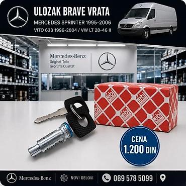 Bočna vrata: BRAVA VRATA SPRINTER VITO 638 LT SA 2 KLJUCA 95 -06 KOMPLET | Brava — 2