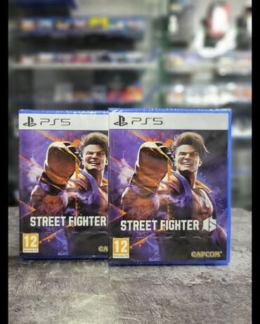 диски на playstation 4: Новые запечатанные диски В наличии street figters 6 На русском языке