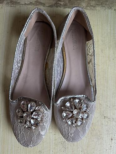 Лоферы, 38, Dolce & Gabbana, Б/у, цвет - Бежевый, Самовывоз, Платная доставка