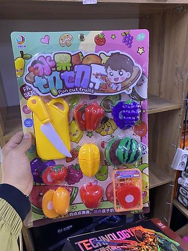 яркие: Игровой набор «Fun Cut Fruits» — овощи и фрукты для разрезания - — 1