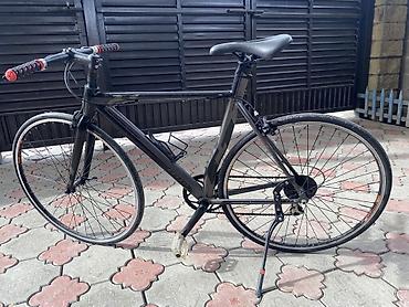 Городские велосипеды: Продается Городской/фитнес-велосипед с плоским рулём Рассмотрю обмен — 1