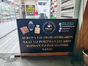 ORAY – Avropa və ərəb ətirləri, saatlar və portmanatlar - Geniş